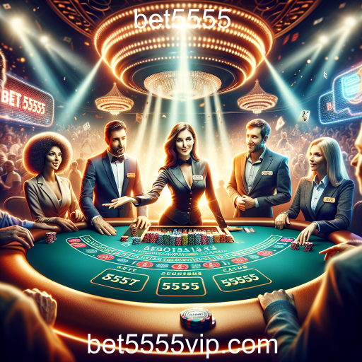 Experimente a Emoção do Cassino Ao Vivo na bet5555